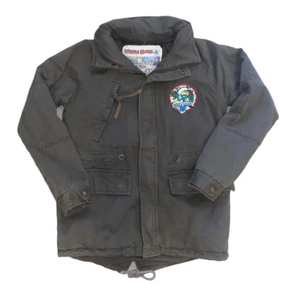 Whole Hauss X Jeep Smurfette Military Jacket Olive Green Women's Medium (M) - Picture 1 of 6